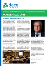 voorkant jaarverslag dace 2018